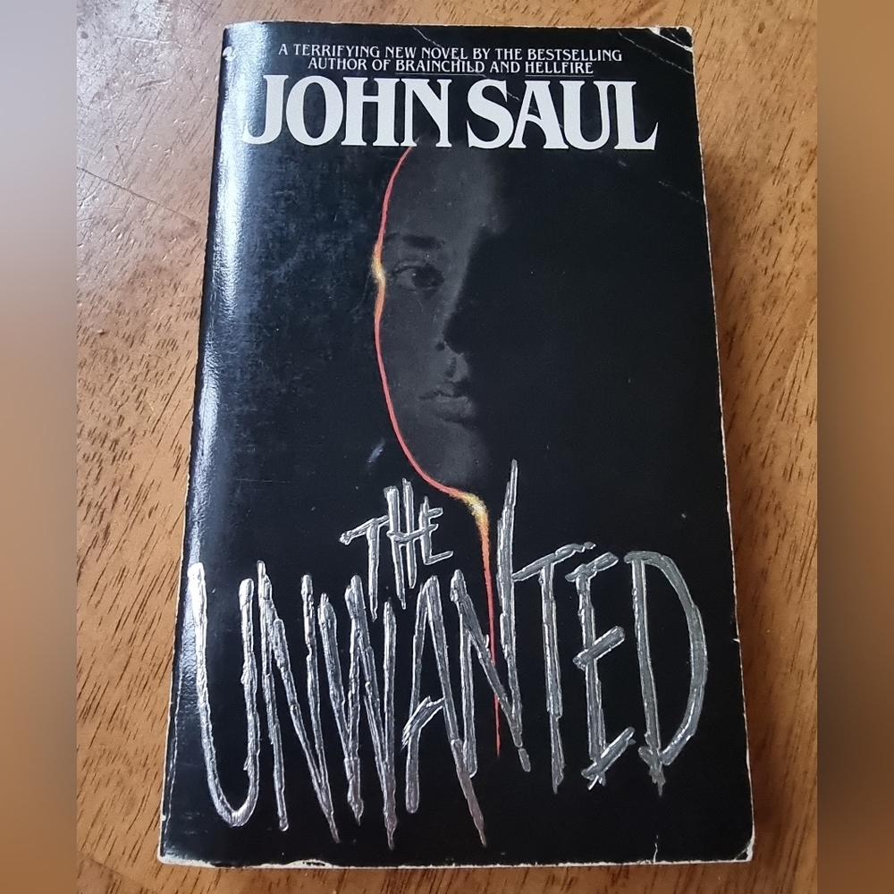 The Unwanted by John Saul Paperback Vintage Book 1987